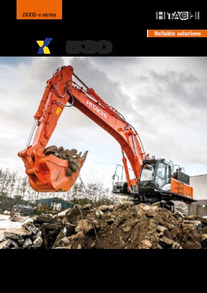 Гусеничні екскаватори Hitachi ZX530LCH-6