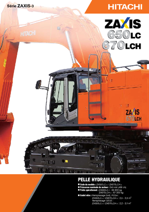 Гусеничні екскаватори Hitachi ZX 670 LCH-3