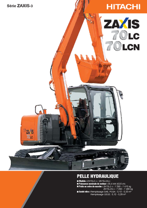 Гусеничні екскаватори Hitachi ZX 70 LC-3