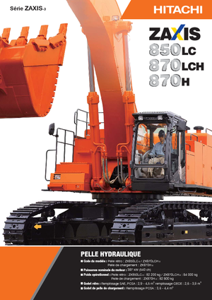 Гусеничні екскаватори Hitachi ZX 870 LCH-3
