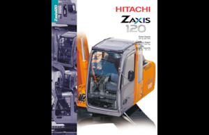 Гусеничні екскаватори Hitachi ZX120