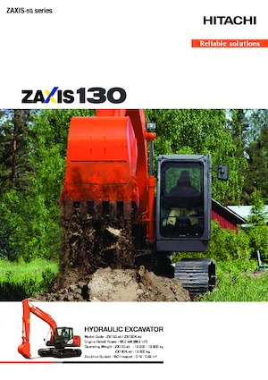 Гусеничні екскаватори Hitachi ZX130-5G