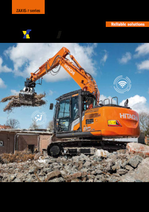 Гусеничні екскаватори Hitachi ZX135US-7