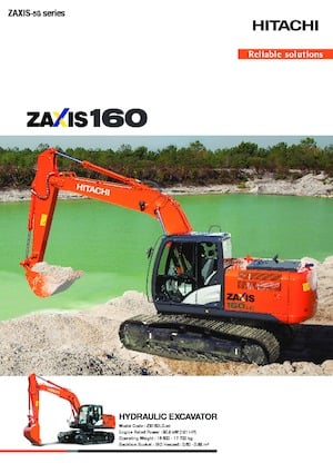 Гусеничні екскаватори Hitachi ZX160LC-5G