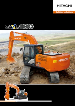 Гусеничні екскаватори Hitachi ZX180LCN-5G