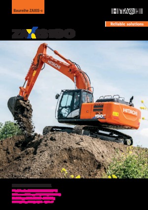 Гусеничні екскаватори Hitachi ZX190LC-6