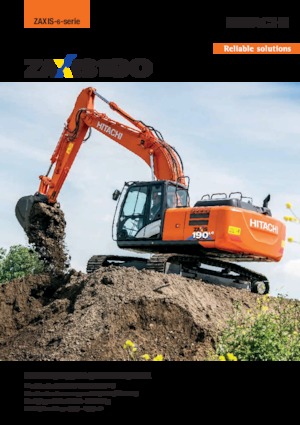 Гусеничні екскаватори Hitachi ZX190LC-6