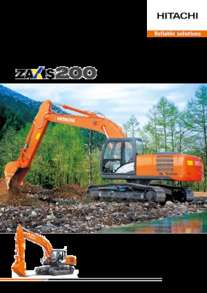 Гусеничні екскаватори Hitachi ZX200LC-5G