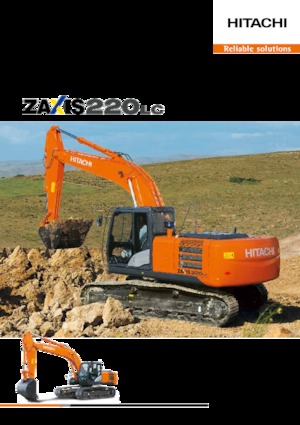 Гусеничні екскаватори Hitachi ZX220LC-GI