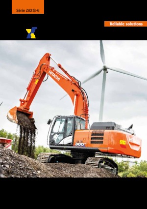 Гусеничні екскаватори Hitachi ZX300LC-6