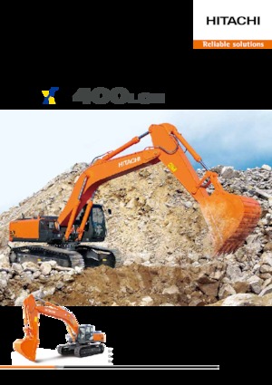 Гусеничні екскаватори Hitachi ZX400LCH-5G