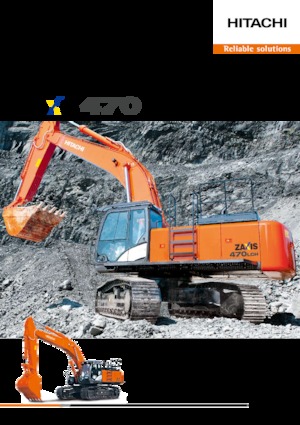 Гусеничні екскаватори Hitachi ZX470LC-5G