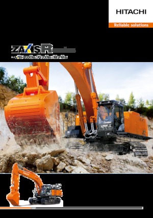 Гусеничні екскаватори Hitachi ZX670LCR-5G