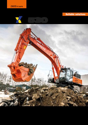Гусеничні екскаватори Hitachi ZX530LCH-6