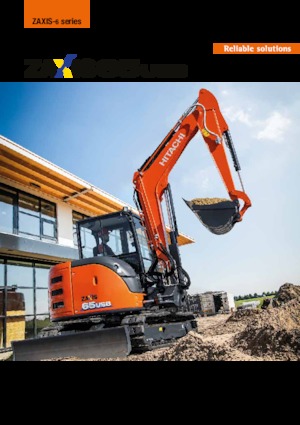 Гусеничні екскаватори Hitachi ZX65USB-6