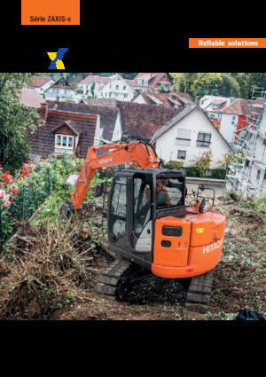 Гусеничні екскаватори Hitachi ZX85US-6