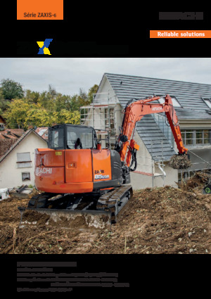 Гусеничні екскаватори Hitachi ZX85USB-6