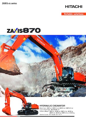 Гусеничні екскаватори Hitachi ZX870LC-5G