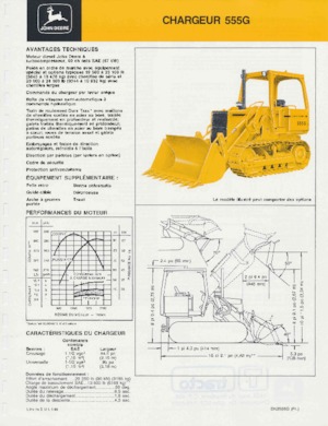Гусеничні навантажувачі John Deere Construction 555 G