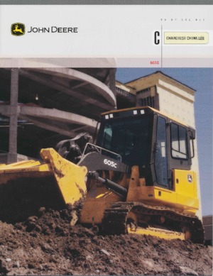 Гусеничні навантажувачі John Deere Construction 605 C