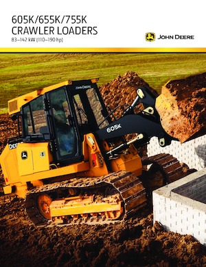 Гусеничні навантажувачі John Deere Construction 605K