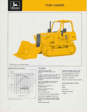 Гусеничні навантажувачі John Deere Construction 755 B