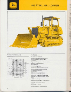Гусеничні навантажувачі John Deere Construction 855