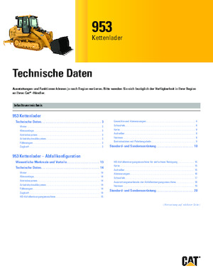 Гусеничні навантажувачі Caterpillar 953