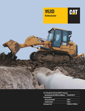 Гусеничні навантажувачі Caterpillar 953D