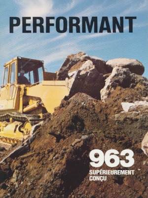 Гусеничні навантажувачі Caterpillar 963