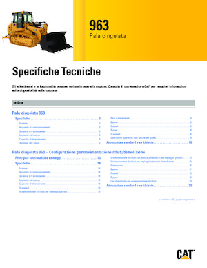 Гусеничні навантажувачі Caterpillar 963