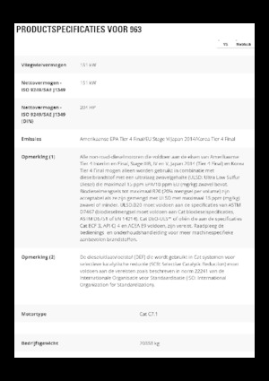 Гусеничні навантажувачі Caterpillar 963