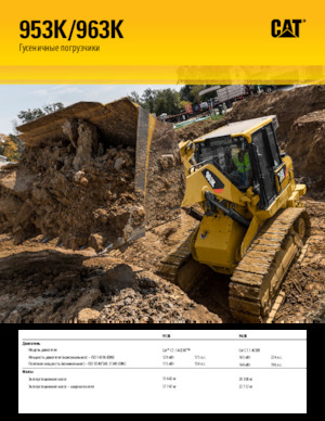 Гусеничні навантажувачі Caterpillar 953K