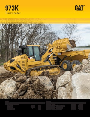 Гусеничні навантажувачі Caterpillar 973K