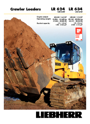 Гусеничні навантажувачі Liebherr LR 634
