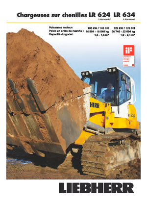 Гусеничні навантажувачі Liebherr LR 634