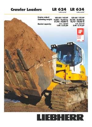 Гусеничні навантажувачі Liebherr LR 634