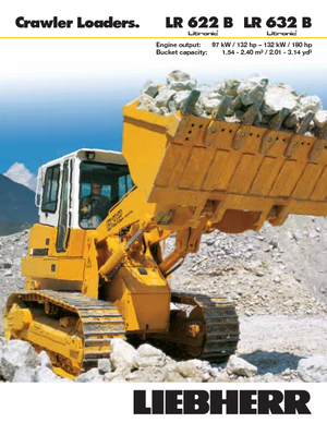 Гусеничні навантажувачі Liebherr LR 632 B