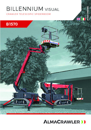 Гусеничні телескопічні підйомники Almac B1570 VISUAL ETS