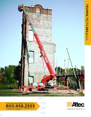 Гусеничні телескопічні підйомники TEUPEN TC98SJ plus