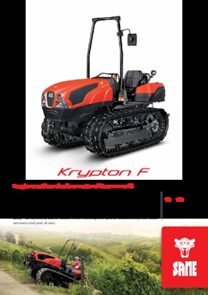 Гусеничні трактори SAME Krypton³ 90 F C