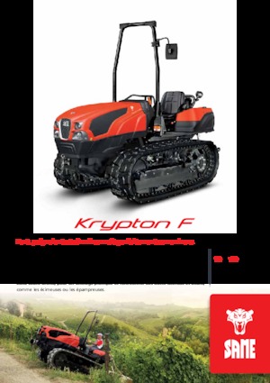 Гусеничні трактори SAME Krypton³ 90 F C