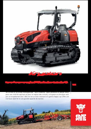 Гусеничні трактори SAME Krypton 115 