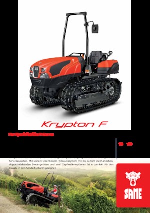 Гусеничні трактори SAME Krypton F 100 
