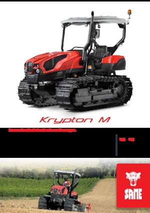 Гусеничні трактори SAME Krypton M 105 