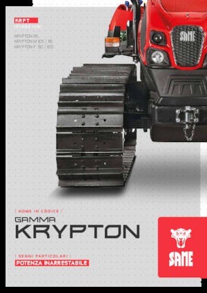 Гусеничні трактори SAME Krypton 115 