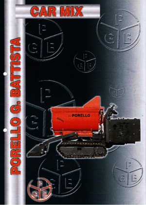 Гусеничні самоскиди Porello Car Mix