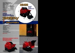 Гусеничні самоскиди Hinowa HS 400 Battery