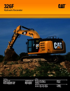 Гусеничні екскаватори Caterpillar 326F L