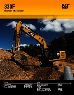 Гусеничні екскаватори Caterpillar 330F L